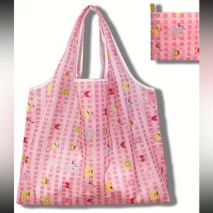 Pink Coffee Reusable Shopping Bag / Tote